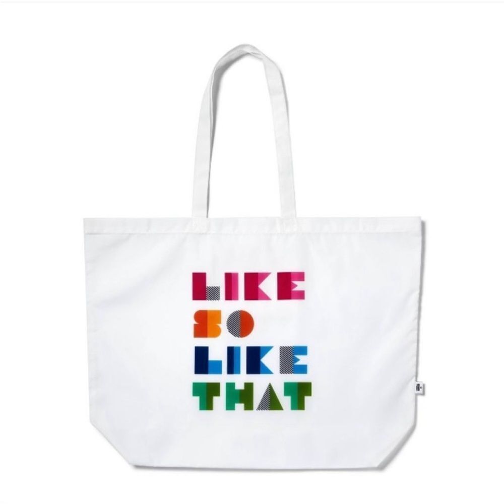 Tabitha Brown Like So Like That Reusable Packable Tote Bag